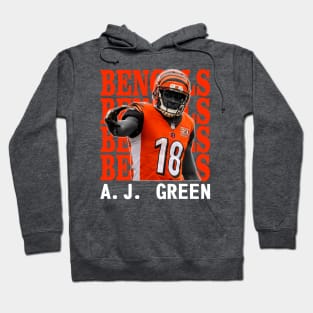 Cincinnati Bengals A.J. Green 18 Hoodie